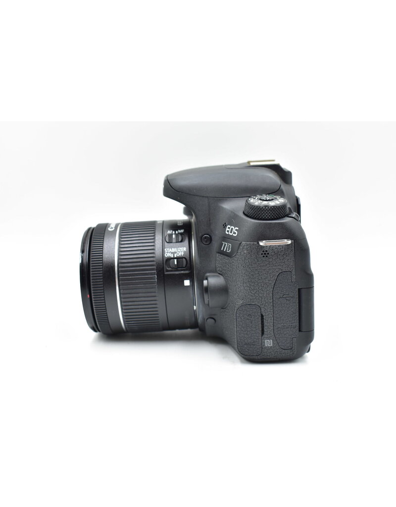 Canon Pre-Owned Canon EOS 77D W/18-55 F3.5 Lens  {24.2MP}