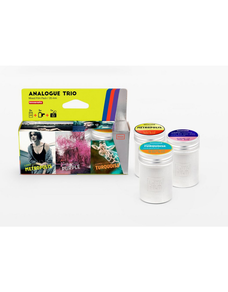 Lomography Analogue Trio Mixed Film Pack 35 mm