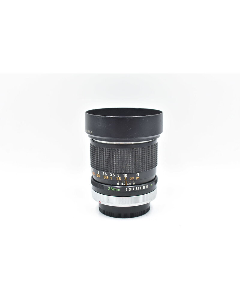 Pre-owned Canon 35mm F2 FD Mount Lens