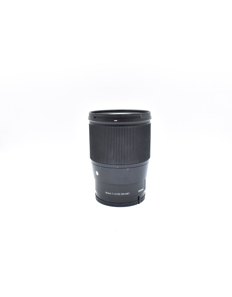 Pre-Owned Sigma 16mm F1.4 DC DN For Sony E APS-C