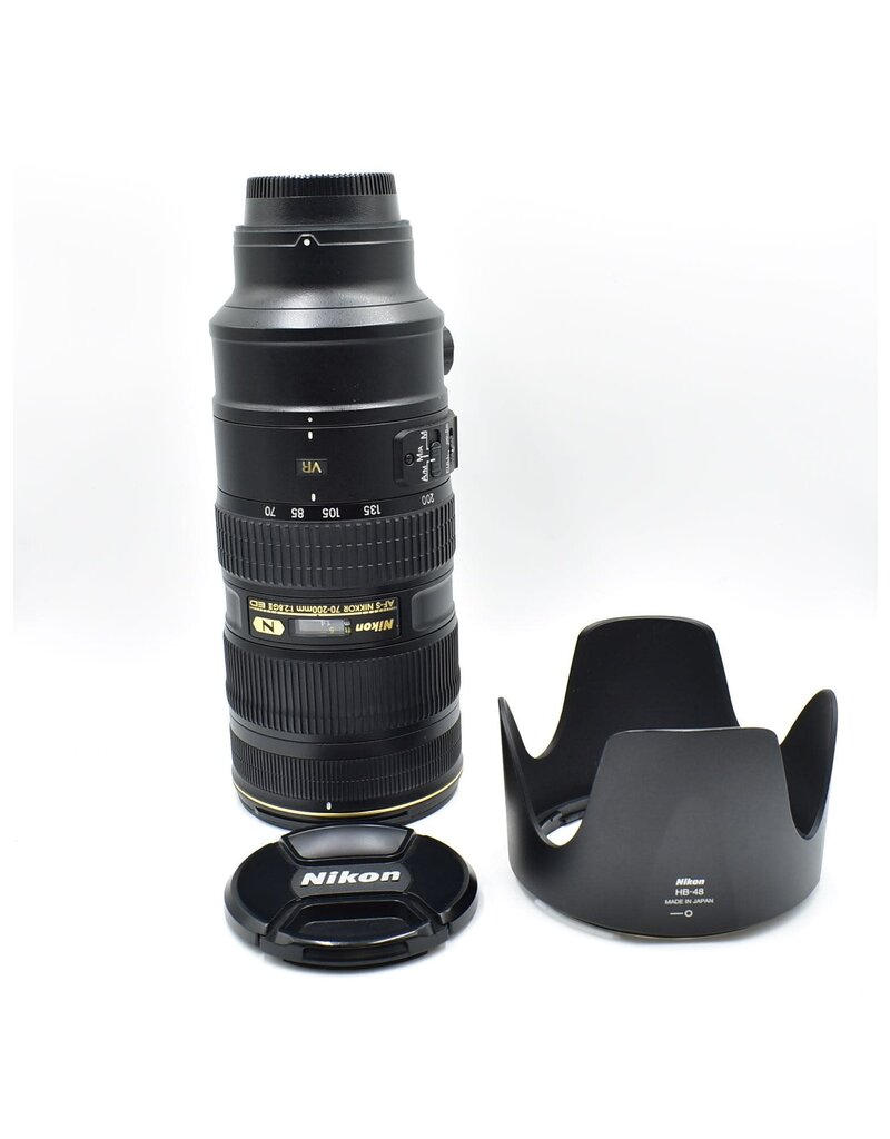 Pre-Owned Like New Nikon AF-S 70-200mm F2.8E VR II - Tuttle Cameras