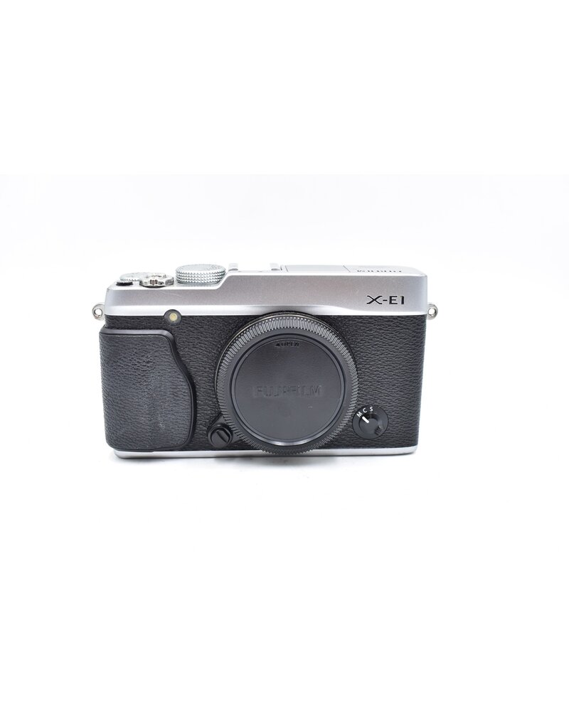 Pre-Owned Fujifilm X-E1 Mirrorless Camera Body, Silver {16.3MP}