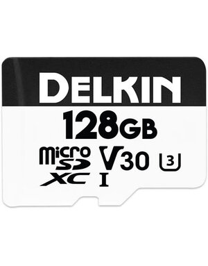 Delkin Delkin Devices 128GB Hyperspeed UHS-I SDXC Memory Card with SD Adapter