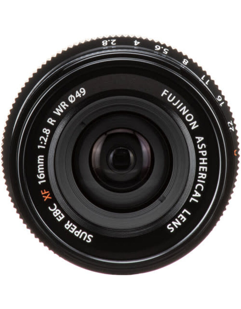 Fujifilm FUJIFILM XF 16mm f/2.8 R WR Lens (Black)