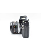 Canon Pre-Owned Canon A-1 Body Black w/ 50mm F1.8 FD Lens