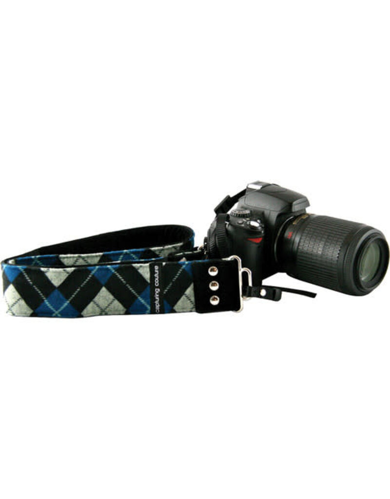 CAPTURING COUTURE Capturing Couture The Joey Blue 2" Camera Strap