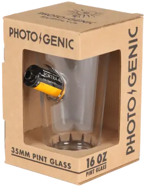 Photogenic Supply Co. Photogenic Supply Co. 35mm Pint Glass - Kodak Portra 400