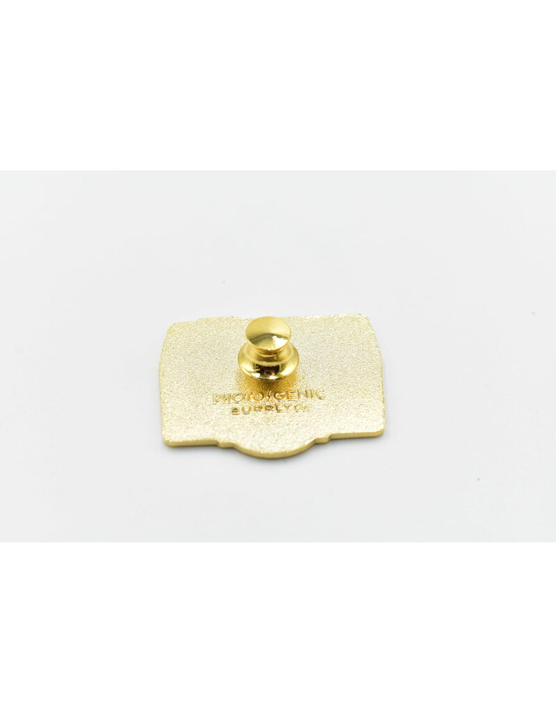 Photogenic Supply Co. Photogenic Supplies Co. Neon Camera Pin - Gold Finish