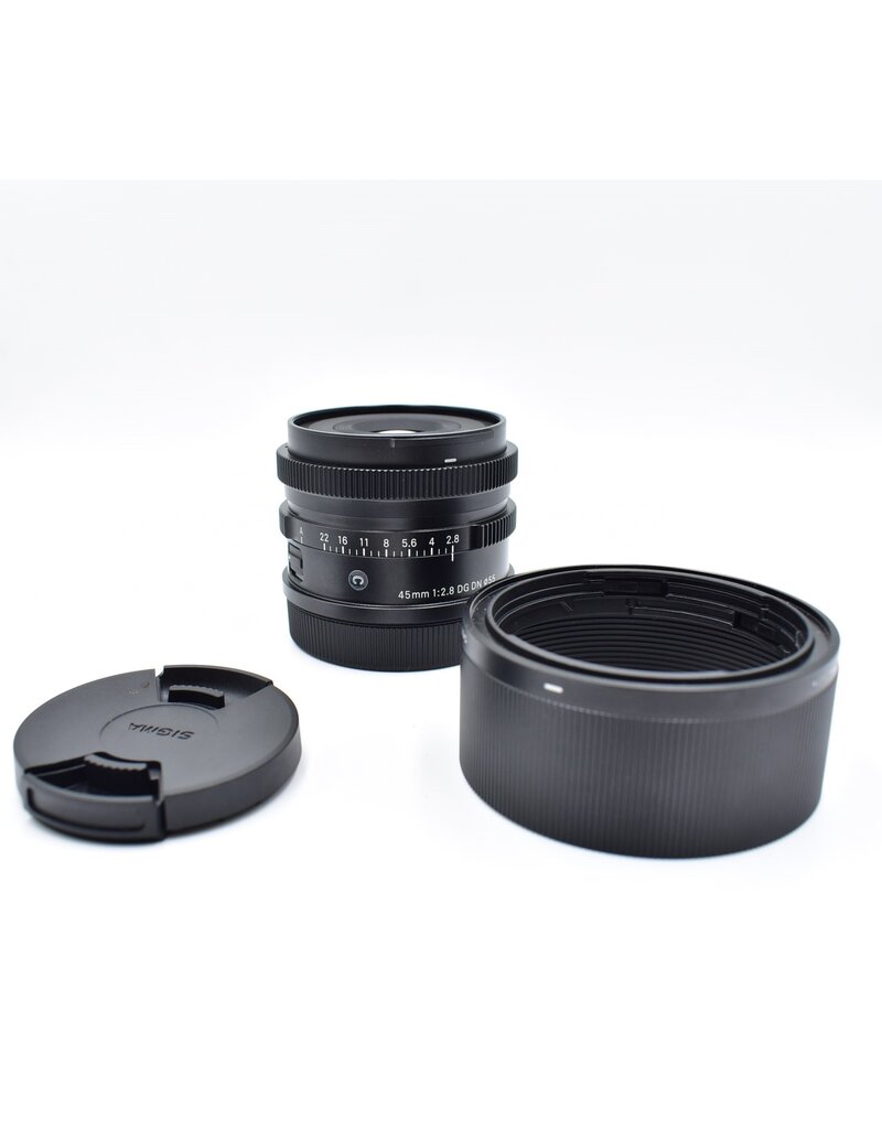 Pre-Owned  Sigma 45mm F/2.8 DG DN C Lumix L  Mount Lens