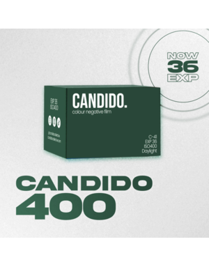 Candido Candido 400C C-41 Color Negative Film (35mm Roll Film, 36 Exposures)
