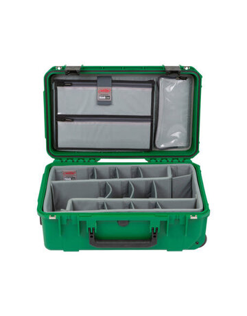 SKB SKB iSeries 2011-7 Case with Think Tank Photo Dividers & Lid Organizer (Green)