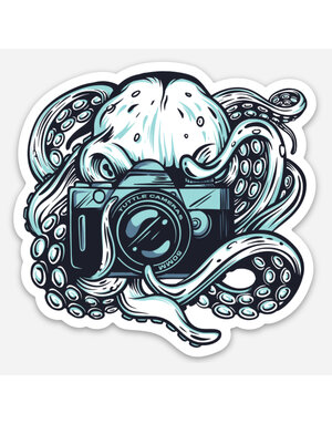 Tuttle Cameras Kraken Sticker