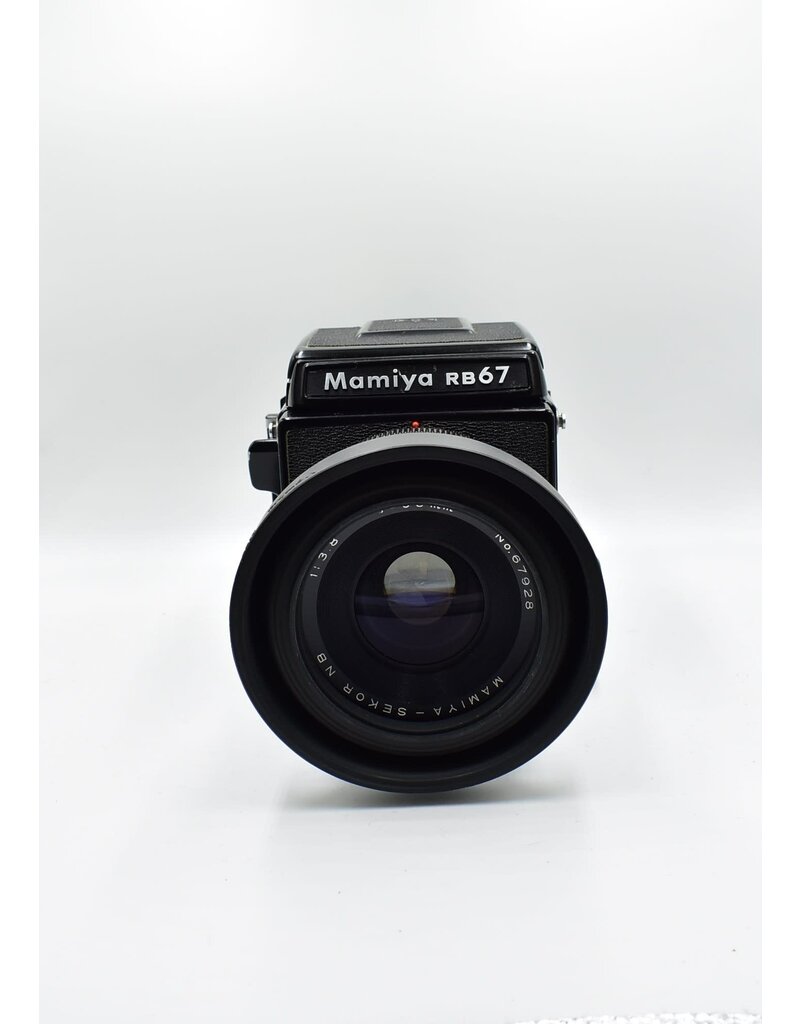 Mamiya RB67 Pro w/ SEKOR C 90mm f/3.8 Lens w/ 120 Film Back