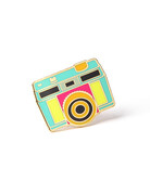 Photogenic Supply Co. Photogenic Supplies Co. Neon Camera Pin - Gold Finish