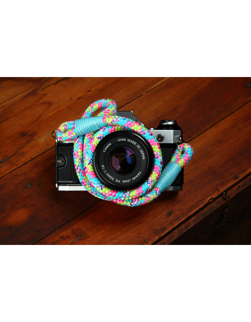 Photogenic Supply Co. Rope Camera Strap - Neon