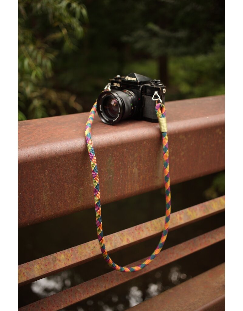 Photogenic Supply Co. Rope Camera Strap - Technicolor