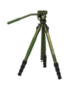 Sirui Sirui CT04 Pilot Series Tripod with CT5 Fluid Head Dark Green