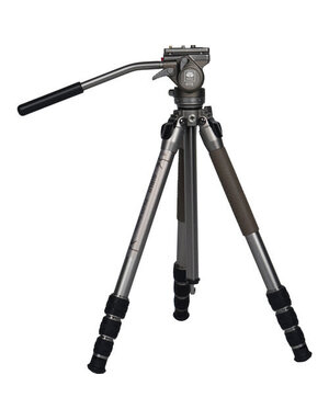 Sirui Sirui GT04 Pilot Series Tripod with GT5 Fluid Head Metallic Gray