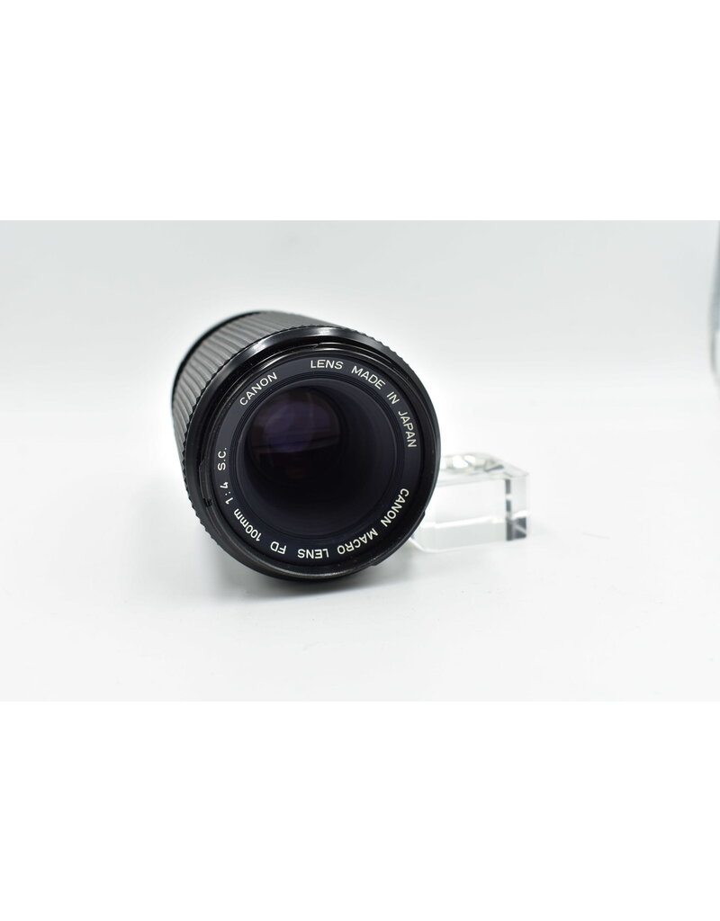 Canon Pre-Owned Canon Macro  100mm F4 MF FD Mount