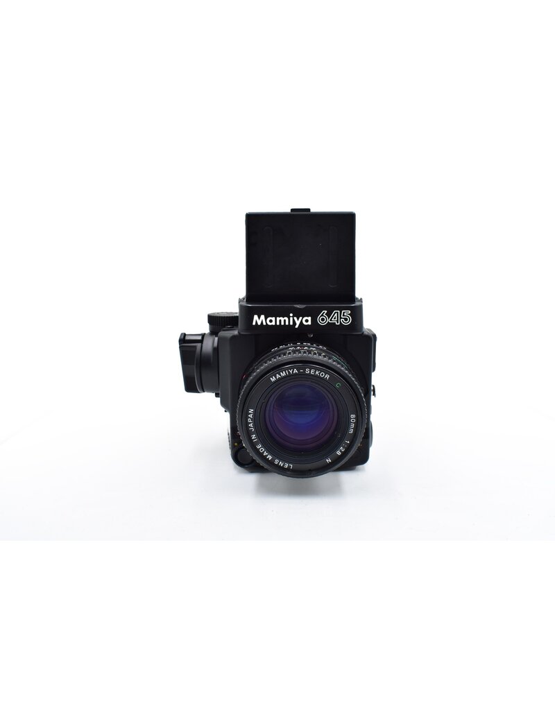 Pre-owned Mamiya M645 W/WL ViewFinder and Sekor C 80mm F2.8 Lens