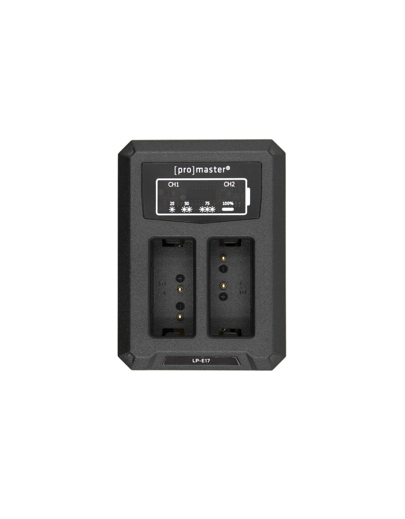 Promaster Dually Charger - USB for Canon LP-E17