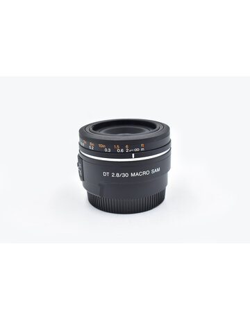 Sony Pre-owned Sony 30mm f/2.8 Macro DT SAM A-Mount Autofocus Lens