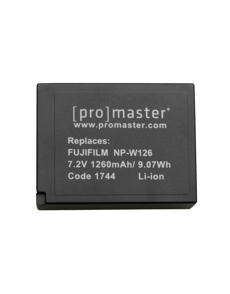 Promaster NP-W126s For Fujifilm X100VI