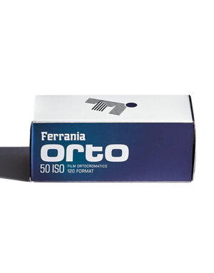 Ferrania Ferrania Orto 50 Black and White (120mm Roll Film)
