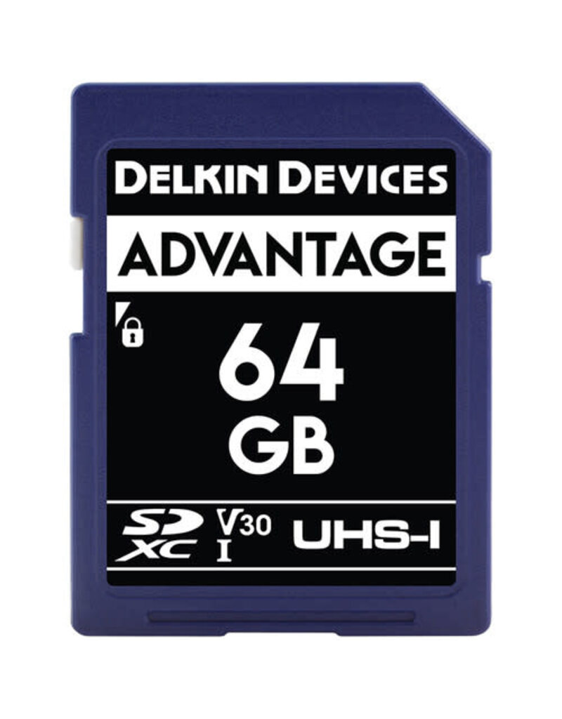Delkin Delkin Devices 64GB Advantage UHS-I SDXC Memory Card