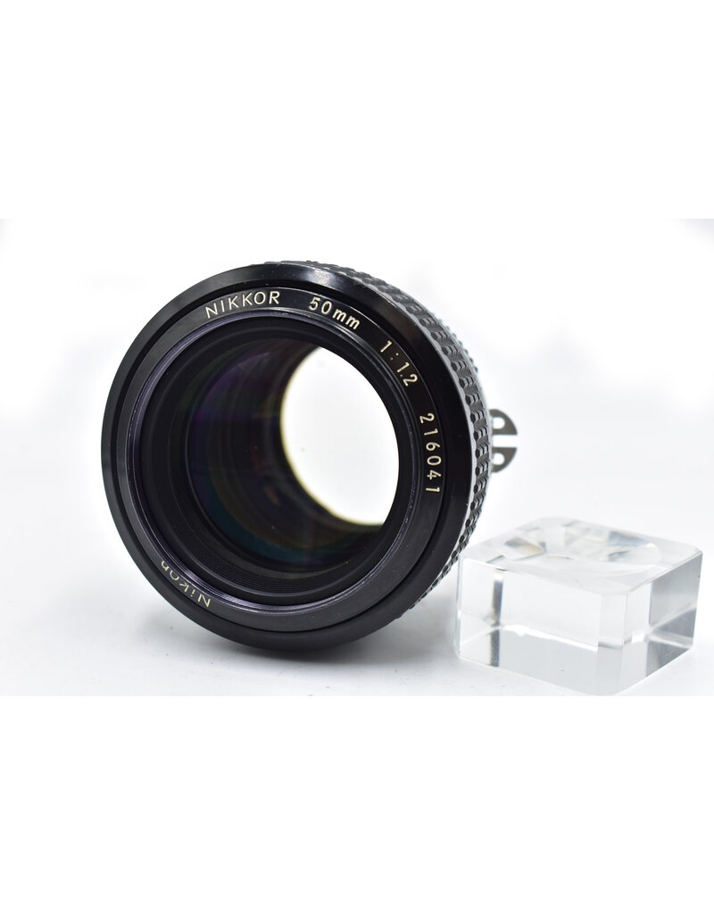 Nikon Pre-owned Nikon 50mm f/1.2 NIKKOR AIS Manual Focus Lens