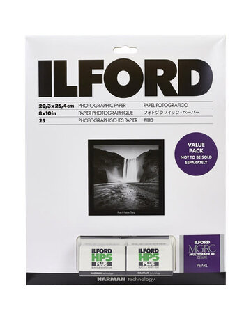 Ilford Ilford MULTIGRADE RC Deluxe Paper and HP5 Plus Value Pack (Pearl, 8 x 10", 25 Sheets)