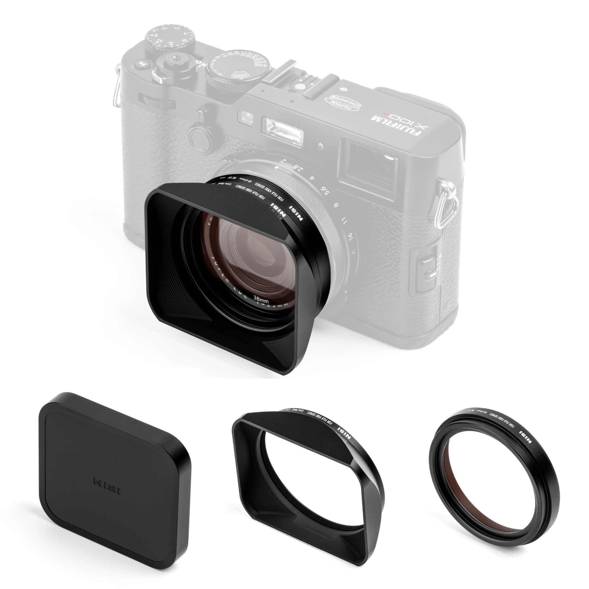 NiSi X100VI Series NC UV Filter and Hood Kit (Black NiSi X100VI Series NC UV Filter and Hood Kit (Black
