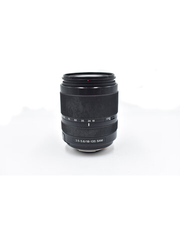 Sony Pre-Owned Sony 18-135mm F/3.5-5.6  Lens w/Hood For Sony A-Mount