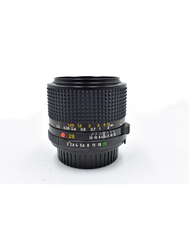 Pre-owned MinoltaMD 28mm f/2 Wide Angle MF Lens From JAPAN