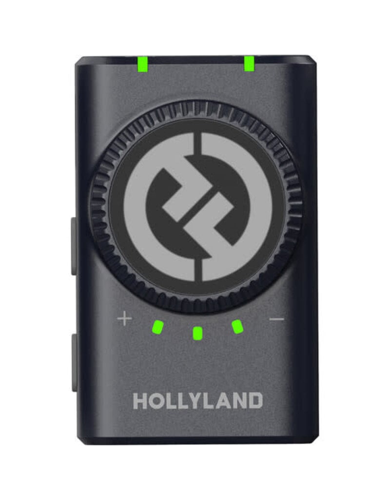 Hollyland Hollyland LARK M2 DUO 2-Person Wireless Combo Microphone System (2.4 GHz, Shine Charcoal)