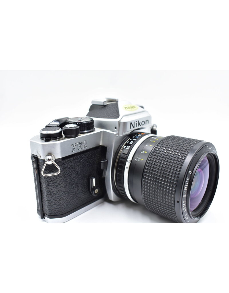 Pre-Owned Nikon FE2 w/ 36-72mm F3.5 Lens 35mm Film Camera