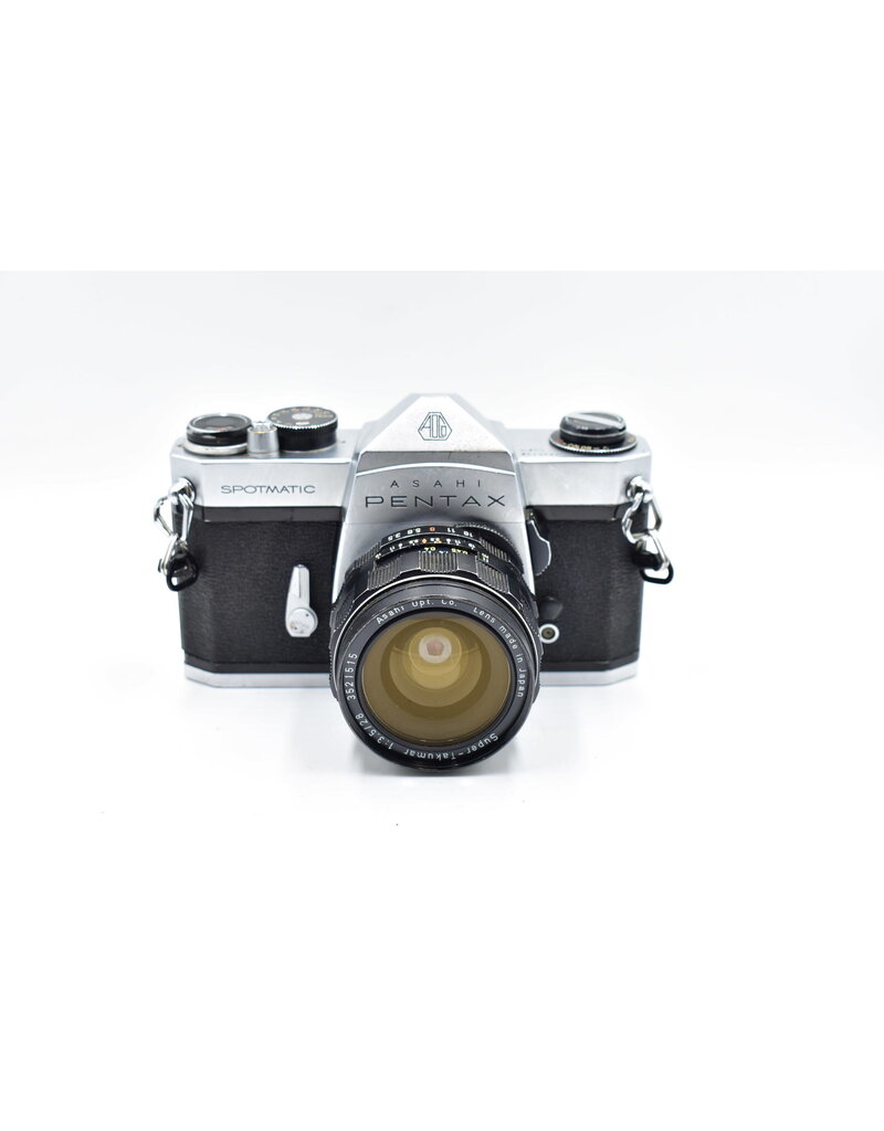 Pre-Owned Asahi Pentax Spotmatic w/ 28mm F3.5 35mm Film Camera - Tuttle  Cameras