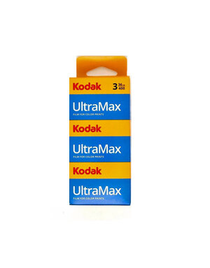 Kodak Kodak UltraMax 400 35mm 36 Exposure 3 Pack