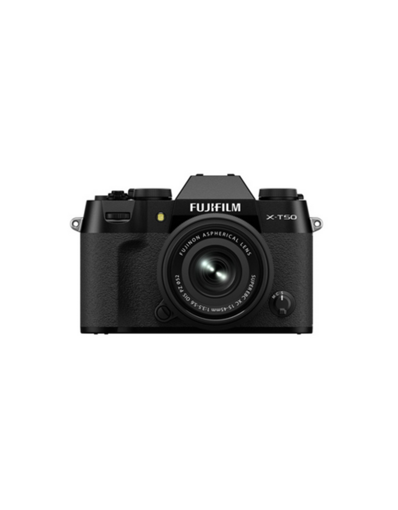 Fujifilm FUJIFILM X-T50, BLACK with XC15-45mmF3.5-5.6 OIS PZ Lens Kit