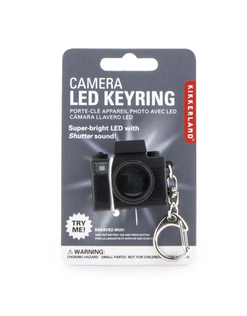 Camera LED Keychain