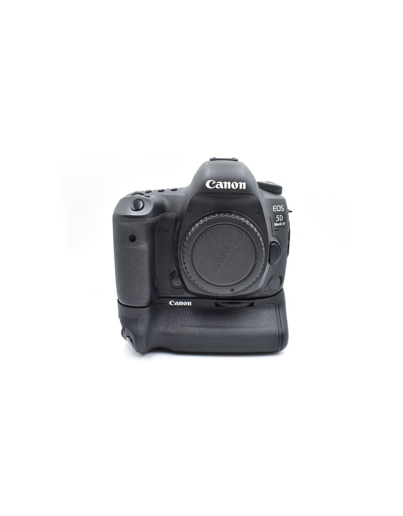 Canon Pre-Owned Canon EOS 5D Mark IV DSLR Camera Body w/Grip {30.4MP}