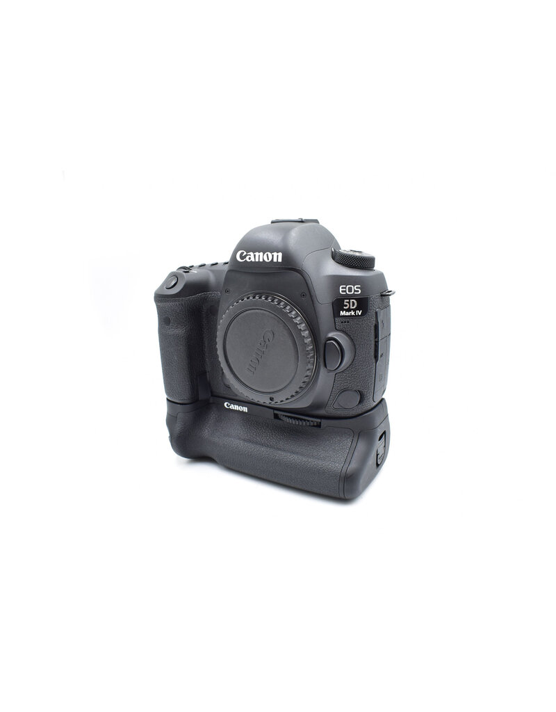Canon Pre-Owned Canon EOS 5D Mark IV DSLR Camera Body w/Grip {30.4MP}