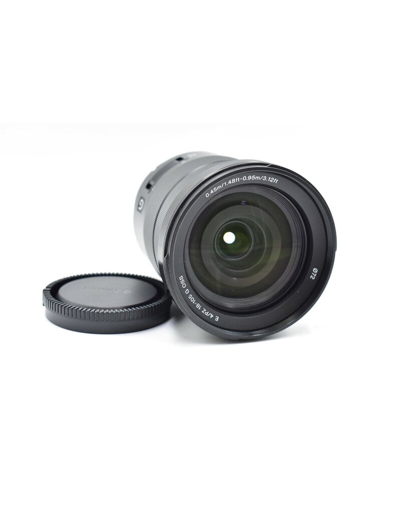 Sony Pre-owned Sony E 18-105mm f/4 G PZ OSS Autofocus APS-C Lens for E-Mount