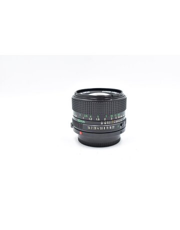 Canon Pre-owned Canon 50mm F1.4 FD Mount Lens