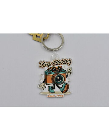 Tuttle Cameras Keep Clicking Keychain ✌