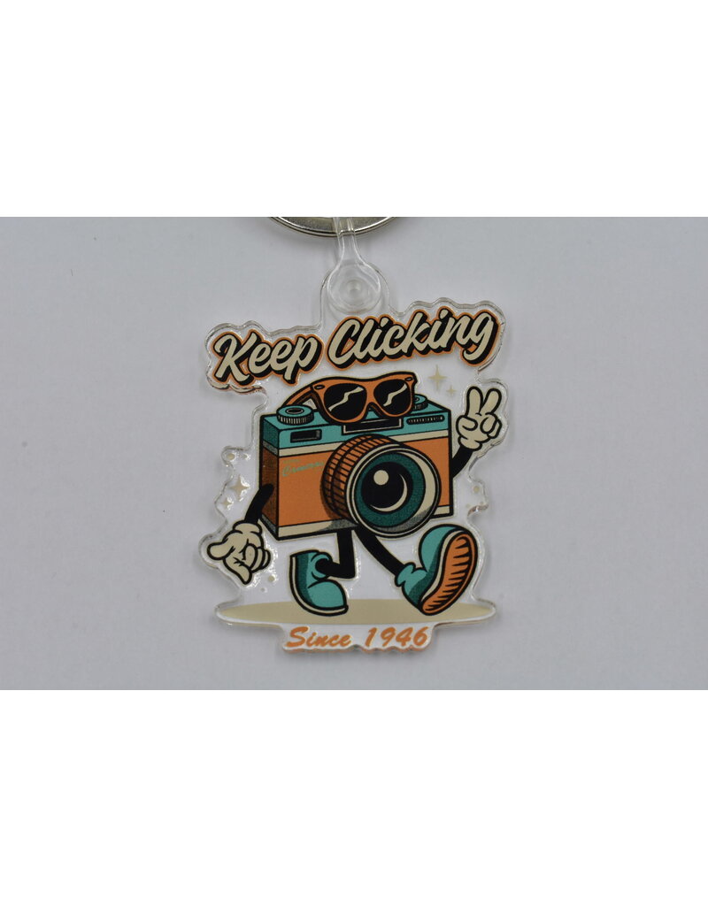 Tuttle Cameras Keep Clicking Keychain ✌