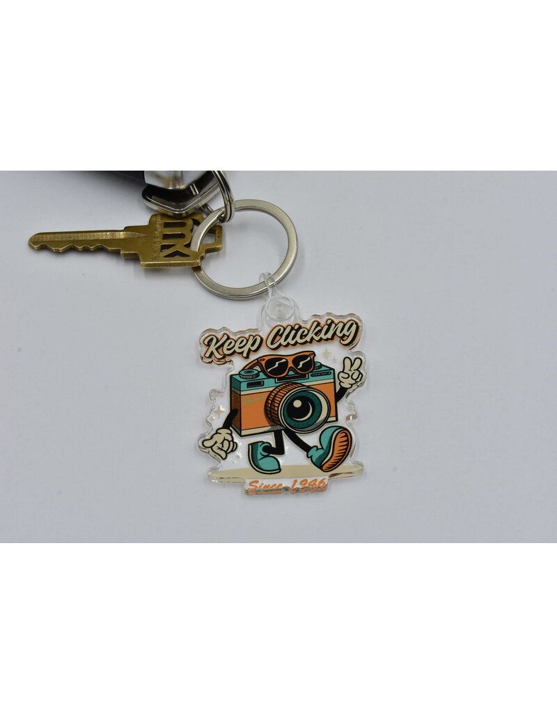 Tuttle Cameras Keep Clicking Keychain ✌