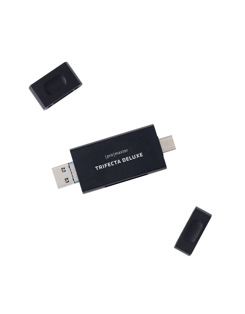 Promaster Trifecta Deluxe UHS-II Card Reader SD & Micro SD