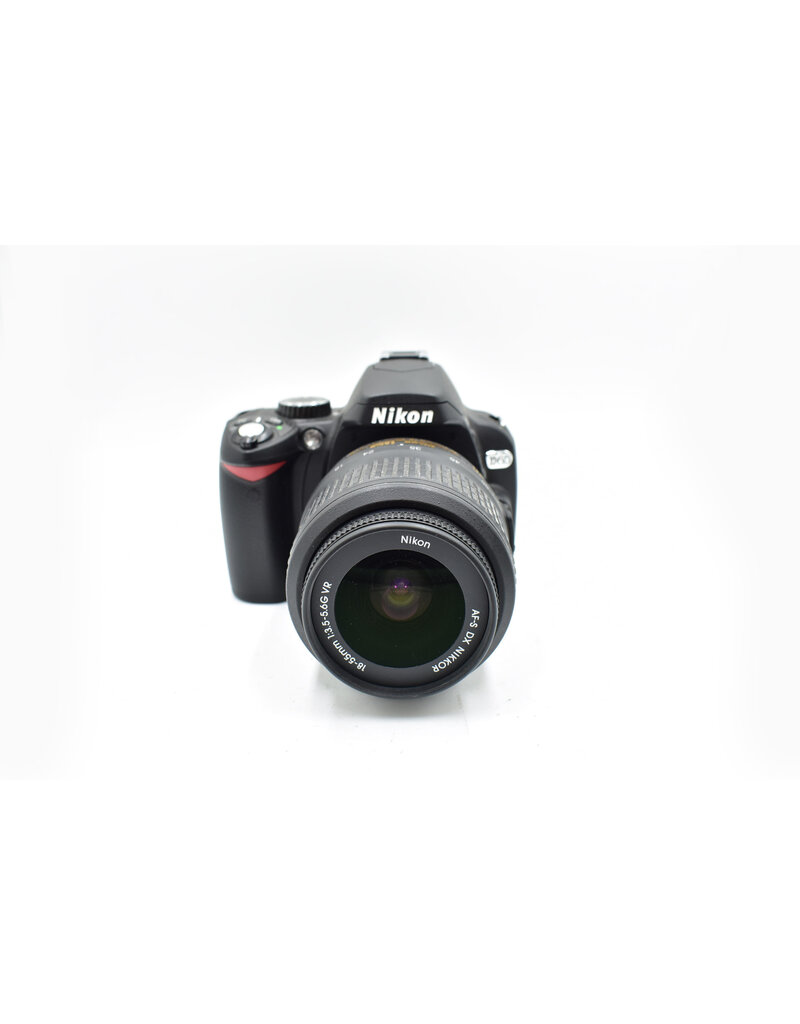Nikon Pre-owned Nikon D60 10.2MP Digital DSLR Camera w/ AF-S Nikkor DX 18-55mm 3.5