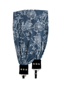 CAPTURING COUTURE Capturing Couture Poppy Blue Scarf with Pocket